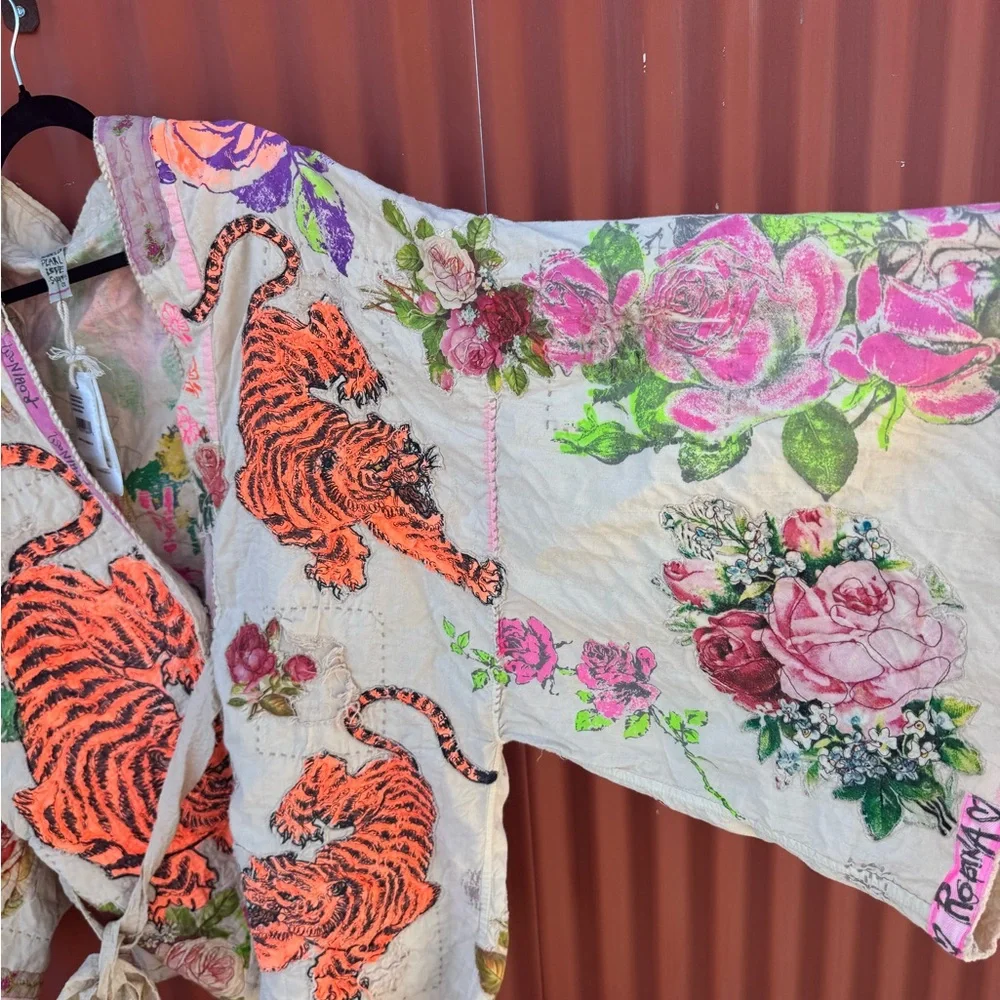 Magnolia Pearl Birch Daigo Kimono NWT - Picture 5 of 12